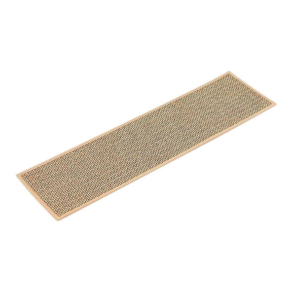 NAMZI Bathroom Rug Mat , Non-Slip Plush Shaggy Bath Carpet, Machine Wash Dry, Bath Mats for Bathroom Floor, Tub and Shower, Bathroom Runner Bathmat Accessories Decor 7.87*29.92inch (Khaki)