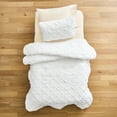 thumbnail image 2 of Better Homes & Gardens 2-Piece Arctic White Pintuck Comforter Set, Twin/Twin-XL, 2 of 8