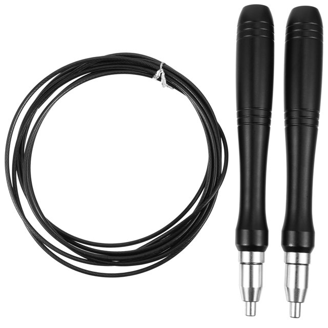 EeaseCA 1Pc Adult Training Jump Rope Adjustable Self-locking Skipping Rope Jumping Rope