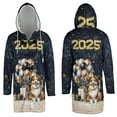 thumbnail image 3 of Happy New Year Miniature American Shepherd Welcome 2025 Balloon Firework Party All Over Print 3D Hooded Duffle Toggle Coat MAS Dog Lover Gifts - 01014, 3 of 6