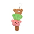 thumbnail image 2 of Llavero de peluche de juguete de animal, accesorio para fotos, muñeco de animal suave y encantador, adorno colgante Oso, 2 of 9