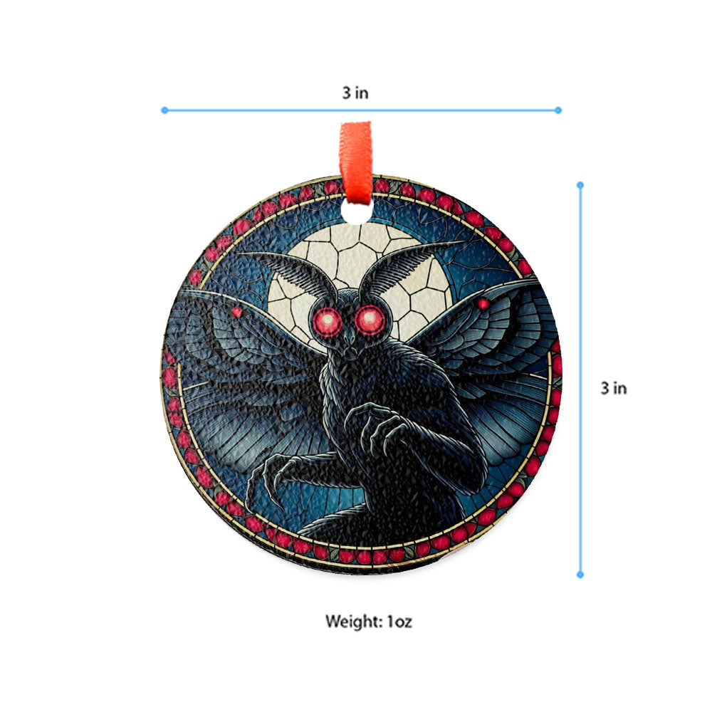 Mothman Ornament SunCatcher Mothman LightCatcher Cryptid Window