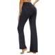 thumbnail image 2 of Pantalones de yoga IUGA Bootcut para mujer de cintura alta con bolsillos, 2 of 6