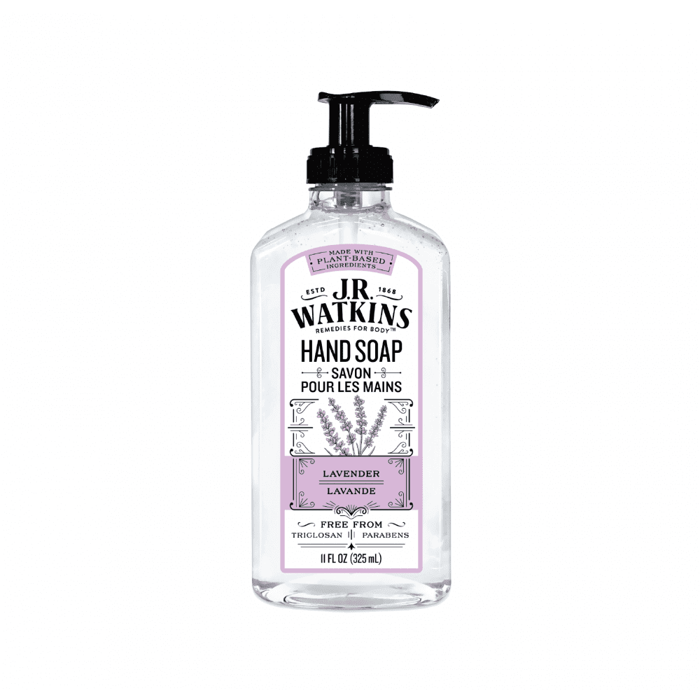J.R. Watkins Liquid Hand Soap, Lavender, 11 Ounces