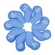 thumbnail image 1 of 9 fundas protectoras para cabezas de palos de golf, modernas y antiarañazos, regalo para golfistas. Azul claro, 1 of 9