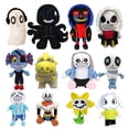 thumbnail image 2 of 20 Styles Undertale Plush Toys Cartoon Sans Undertale Plushie Dolls Frisk Stuffed Zombie Toys for Kids Birthday Gifts, 2 of 5