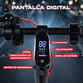 thumbnail image 4 of Scooter Eléctrico G2  Bikeon 500W Batería de Litio 36V 10Ah Llantas de Aire 10”  Suspensión Delantera y Trasera Freno de Disco Direccionales 35 km/h Autonomía 30 km IPX4 | Plegable, 4 of 9