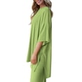 thumbnail image 4 of Conjunto de Chándal PRETTYGARDEN de Dos Piezas para Mujer Verde Claro Talla L, 4 of 8