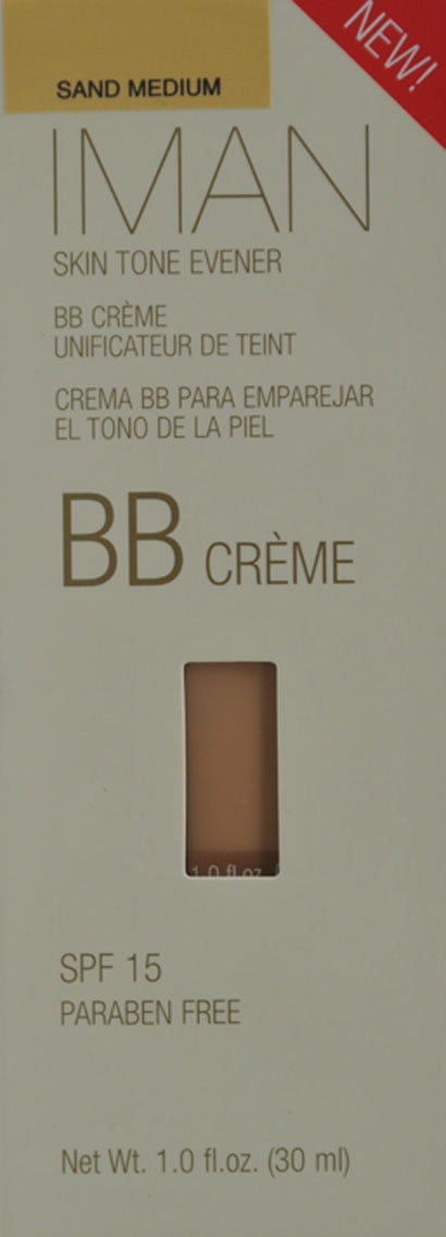 IMAN Skin Tone Evener Bb Creme, Sand Medium