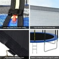 thumbnail image 6 of 8-Foot Kids Trampoline for Backyard, Outdoor Trampoline with Safety Enclosure Net, Steel Tube, Circular Trampolines for Adults Kids, Family Jumping and Ladder, Kids Round Trampoline, Q17860, 6 of 13