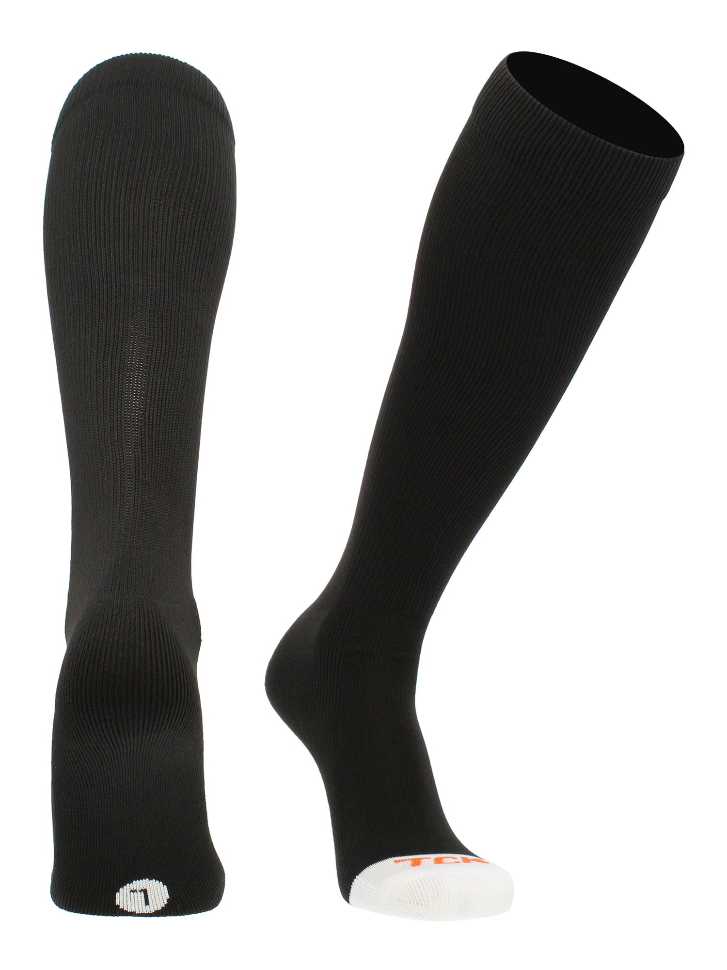 Pro Line Over the Calf Football Socks (Black, Medium)