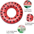 thumbnail image 3 of Diversión acuática de verano, flotadores inflables para piscina, seguros para niños, no tóxicos, válvula de aire a prueba de fugas, diseño exquisito y lindo, decoraciones de frutas, material, 3 of 5