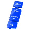 thumbnail image 2 of Car Console Side Switch Button 2S F22 F23 2014to 2018 Blue, 2 of 8