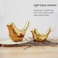 thumbnail image 2 of KEINXS Small Animal Statues Home Decor Modern Style Birds Decorative Ornaments for Living Room, Bedroom, Office Desktop, Cabinets 2 pcs, 2 of 2