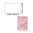 thumbnail image 3 of Yakvarog Sheer Pearl Floral Table Runner 12" x 108", Embroidered Gauze Cheesecloth Runner Wedding Decor for Long Dining Table, Elegant Romantic Home Styling (Pink), 3 of 6