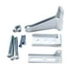 thumbnail image 3 of Kit de marco de puerta con soporte para cierrapuertas, kit industrial resistente anti-hundimiento para puertas Blanco, 3 of 9