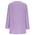 thumbnail image 4 of gbyLJF Womens Open Front Sweaters Spring Lightweight Knitted Cardigan with Pockets Solid Color Long Sleeve Tops for Women, 4 of 7