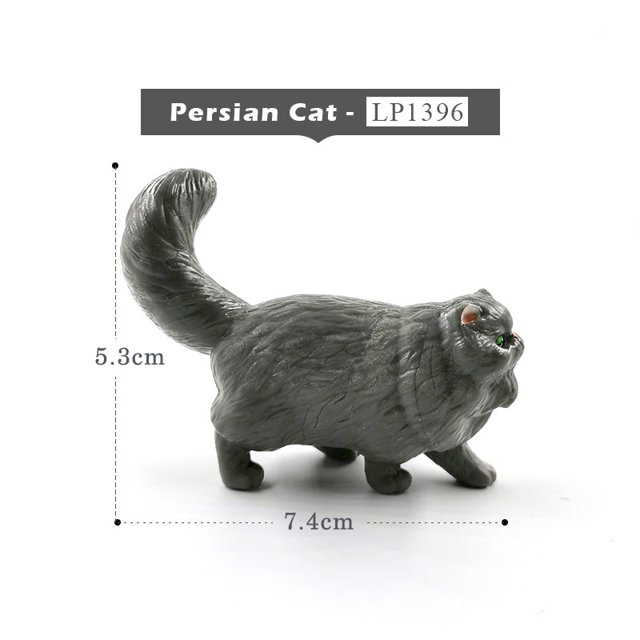Komodo Dragon Wolf Dog Cat Sloth Rabbit Lizard Parrot Cormorant Fox Bat animal model action figure Educational toys for children Gao Jinjia LED