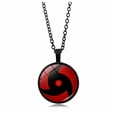 thumbnail image 2 of OfficialOtaku Sharingan Rinnegan Pendant Chain Necklace - Black (4), 2 of 2