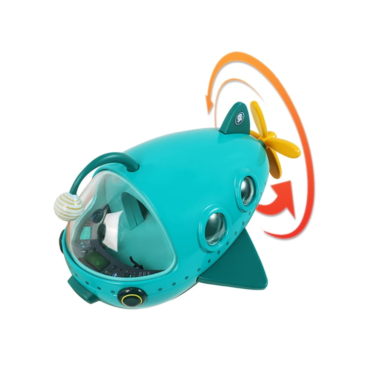 Juguete Del Submarino GUP De Cobalt Light Para Octonautas – Nave Detallada Con Cabina Transparente, Aleación Sólida, Regalo Ideal Para Fans De Los Octonautas