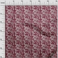 thumbnail image 2 of oneOone Cotton Silk Wine Fabric Florals Craft Projects Decor Fabric Printed By The Yard 42 Inch Wide, 2 of 4