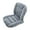 Gray, variant on Thick Warm Seat Cushion for Office Chair, Winter Plush Heating Pad with Removable Cover, Non-Slip Backrest Cushion for Long Sitting​​