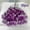 Purple (Includes Packaging Bag), variant on 50Pcs Single Stem Peach Artificial Roses, Individually Wrapped, Bulk Bouquets for Valentine's Day & Mother's Day, Realistic Craft Creative Promotional Gifts