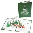 thumbnail image 1 of Gifts Snowman Reindeer Festival Favors Party Supplies With Envelopes Christmas Greeting Cards Merry Xmas Postcard Pop UP 3D TYPE 1, 1 of 1