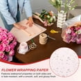thumbnail image 4 of Uxcell Gift Bouquet Wrapping Paper, Waterproof Flower Wrapping Paper for Wedding DIY Craft Pink, 4 of 7