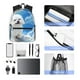 thumbnail image 4 of Disketp Cute Cloud Bichon Frise Mochila Ligera Clásica con Múltiples Bolsillos, Mochila Casual para Hombre y Mujer, Ideal para Escuela, Trabajo y Viajes, 4 of 6