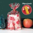 thumbnail image 3 of Bolsas de bricolaje de 50 piezas + alambres dorados con parte superior abierta para regalos, bolsas de pie para cumpleaños, bodas, fiestas, panaderías, galletas, bocadillos, galletas, dulces, bolsas d, 3 of 5