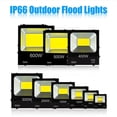 thumbnail image 4 of Lámpara de pared LED para exteriores MOSLIGHTING, 30 W, 50 W, 100 W, 150 W, 200 W, reflector LED de alta potencia para exteriores, resistente al agua, iluminación para jardín, 4 of 5