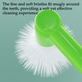 thumbnail image 4 of Double-Ended Orthodontic Toothbrush Small Pointed Flat Head Soft Bristle, 4 of 5
