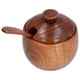 thumbnail image 5 of Jar de Condimentos, Duradero Sin Cajas de Sal de Olor peculiar Único con una Cuchara para la familia para la Tienda de Salsa de Sal de Azúcar Vinagre, 5 of 7