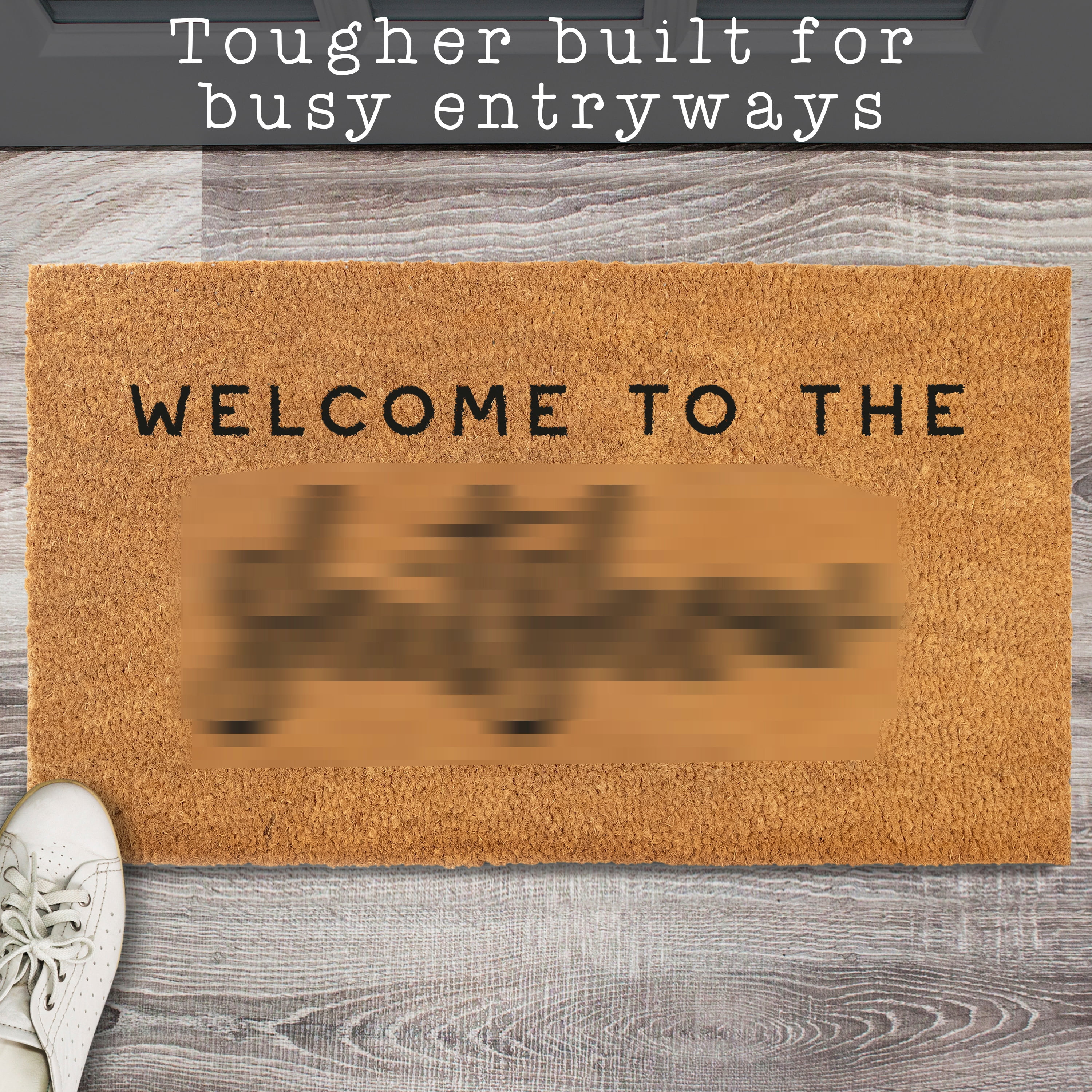 Welcome to The Shitshow Doormat 30x17 Inch Welcome Mat Outdoor Coir Door Mat