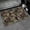 Camouflage Jungle, variante sur Tapis de Bain Terre, Feuilles Tropicales Abstraites, Imprimé Léopard Antidérapant Volume Super Absorbant Séchage Rapide pour Salle de Bain Cuisine Paillasson, Écologique Facile à Nettoyer 17x27.5 Pouces (43*70cm)