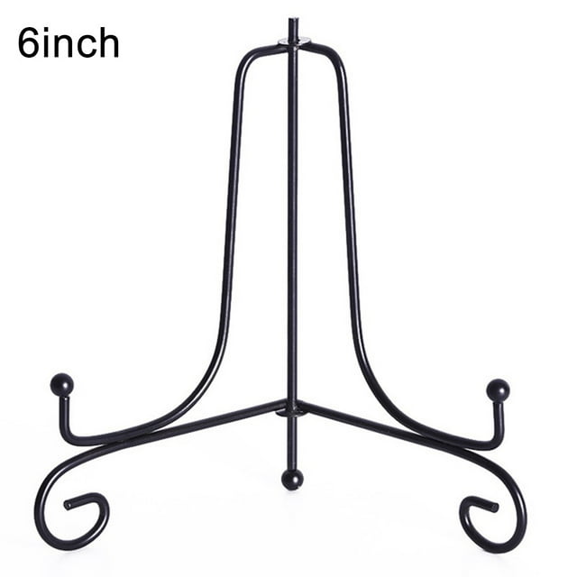 Iron Easel Classic Display Stand Bowl Plate Art Picture Photo Frame