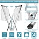 thumbnail image 5 of Tendedero de Ropa Retráctil, Tendedero Plegable para Interior y Exterior, Acero Inoxidable Extra Resistente, Grande y Portátil,Soporte para Lavandería con 20 Ganchos Antiviento, 5 of 6