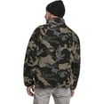thumbnail image 3 of BRANDIT INDIVIDUAL WEAR Adult Male Fleece Full Zip Jacket, Color: Dark Camo, Size: XL, 3 of 6