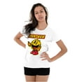 thumbnail image 4 of Retro PACMAN Video Arcade Game Drip Women's T Shirt Ladies Tee Brisco Brands S, 4 of 5