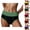 Green, variant on High Waisted Underwear for Women Color Block Breathable Full Coverage Panties Briefs Womens Underwear