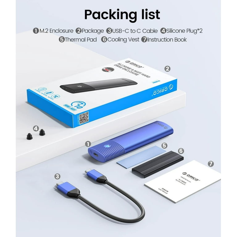 WAVLINK M.2 Cloner SSD Cloner, duplicador de Doble bahía SSD M.2