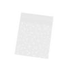 HI.FANCY BECARSTIAY 100pcs Candy Bags Self Adhesive Snowflake Dot Printed Plastic Cookie Chirstmas Gift Bags