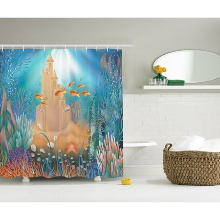 Fairy Castle Dream World Sea Stars Seashells Tropical Fish Kids Fairy Castle Dream World Sea Stars