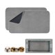 thumbnail image 1 of Guinea Pig Cage Liner, 2 Pack - Washable, Reusable, Leakproof Fleece Bedding Pads for Small Animals with Anti-Slip Bottom - for Midwest Cage/47''X24'' Area, Gray, 1 of 5