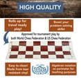 thumbnail image 2 of WE Games Tournament Roll up Vinyl Chess Board - 20 inches - Wood Expressions, Inc., 2 of 7