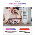 thumbnail image 6 of Hotpom Moto G Play 2023 Case, Military-Grade Shockproof Cover with 360° Rotating Kickstand - Rose Gold, 6 of 7