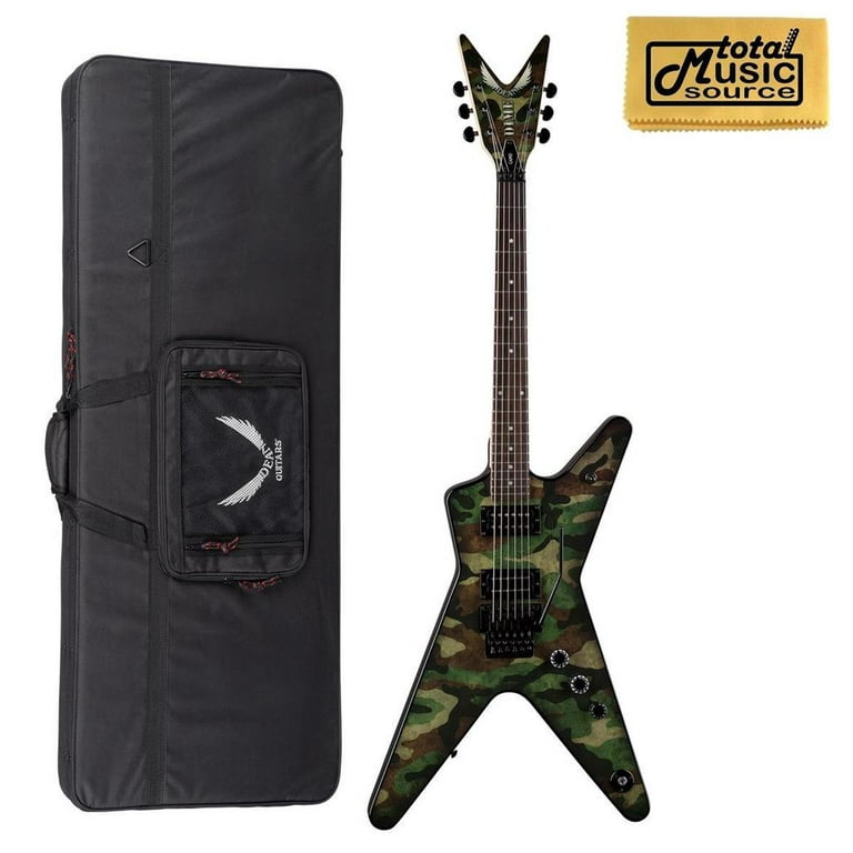 ギター DEAN ML CAMO Dean Dimebag Dime Camo ML Electric Guitar w/ Floyd Rose