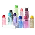 thumbnail image 3 of ACDANC 2026 New Colorful Clear Water Bottle,Plastic Water Bottle with Chug Lid and Carry Handle,Reusable,Bpa Free,Dishwasher Safe,Perfect for Travel,School,Outdoors,And Gym Reusable Water Bottles, 3 of 7