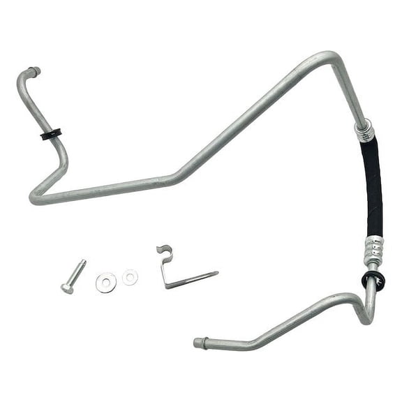 Auxiliary Cooler Inlet From Radiator Upper Auto Trans Oil Cooler Hose Assembly - Compatible with 2007 - 2013 GMC Sierra 1500 2008 2009 2010 2011 2012